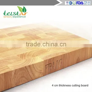 Wholesale Rubber Wood Chopping Block Square thumbnail-3