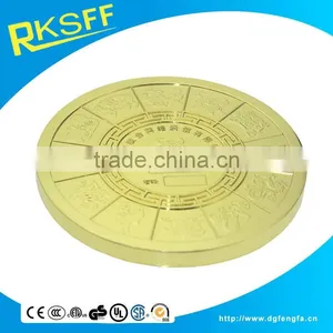Zinc Alloy Gold Plated Medal thumbnail-2