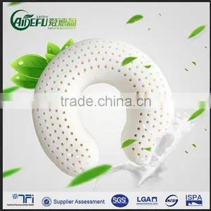 Travel U-Shape 100% Thailand Natural Latex Neck Pillow thumbnail-1