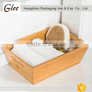 Elegant Simple and Ec-friendly Storage Bamboo Box thumbnail-1