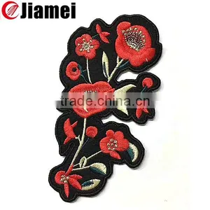 Custom Embroidered Rose Label thumbnail-1