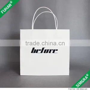 Custom Printed Paper Shopping Bag With Paper Handle thumbnail-2