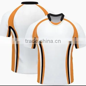Hongen Sports 100% Eyelet Polyester With Fly Men's Team Rugby Shirt Cheap Rugby Jersey Wholesale Rugby Jerseys thumbnail-1