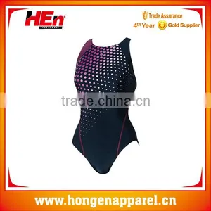 Latest Gymnastics Heat Transfer Swim Suit 100% Polyester/top Style Girls Suits thumbnail-1