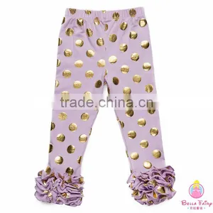Wholesale Kids Ruffles Pants Baby Girl Ruffle Pants thumbnail-5
