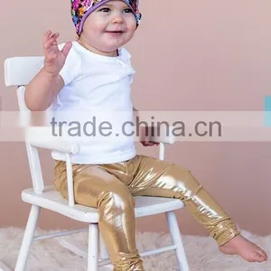 2016 Newest Hot Selling Top Quality Design Imitation Leather Leggins Fitness Baby Leggings Sweet Child Pants thumbnail-1
