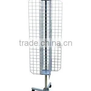 Rotating Wire Mesh Display Racks and Stands thumbnail-4