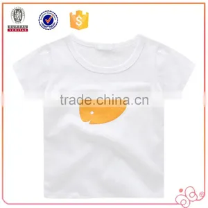 OEM Service Customized Kid T-shirt 100% Cotton Cute Kid Clothes thumbnail-4