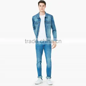 Blue Fashion Custom Logo Fancy Jacket for Men in New Model thumbnail-5