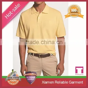 2016 OEM New Arrival Attractive Embroidery Double Mercerized Cotton Polo Shirt China Supplier thumbnail-3