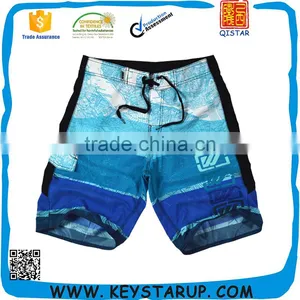 Mens Board Shorts Polyester Summer Full Print Beach Shorts thumbnail-1