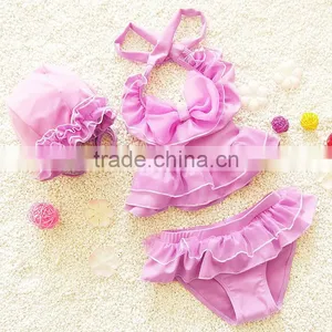 S31362W Little Girl Sweet Beachdress Swimwear Summer Girl Swimsuits thumbnail-1