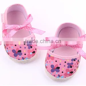 Outdoor Antiskid Baby Girls Prewalker Shoes thumbnail-3