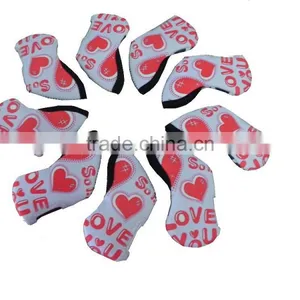 New Deisgn Custom Neoprene Golf Iron Headcover Set thumbnail-3