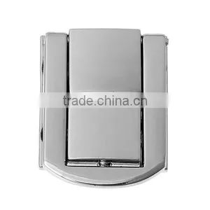 Custom Silver Tone Jewelry Wooden Case Box Lock thumbnail-1