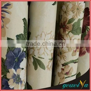 Custom Blackout Cloth Printed Curtain Fabric thumbnail-1