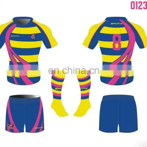 2016 Custom Trendy Rugby Jersey With Sublimation thumbnail-6