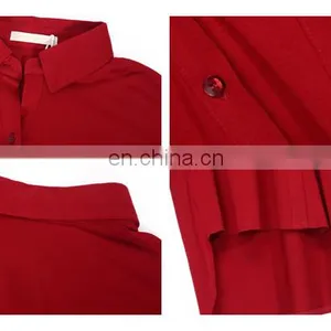 Women Long Loose Shirt Sharara Long Shirt Bridal Shirt Designs for Women thumbnail-6