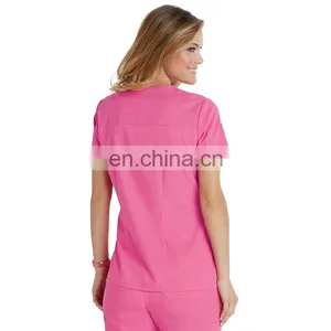 100% Cotton Short Sleeve Scrub Suit Design thumbnail-2