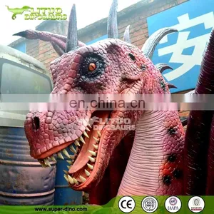 Park Playground Life Size Animatronic Dragon Model for Sale thumbnail-1