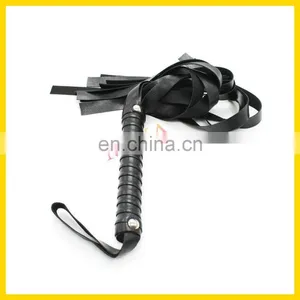 Classic Faux PVC Leather Whip for Party Favor Toy thumbnail-5