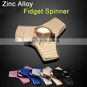 5 Colors Metal Hand Spinner Fingertips Spiral Fingers Gyro Zinc Alloy Tri-spinner Steel Bearings Hand Fidget Spinner thumbnail-1