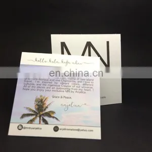Creative Crownwin Recycled Jeans Paper Hang Tag With Logo Hang Tags thumbnail-6