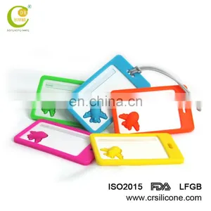 Custom Made Travel 3d Soft Pvc Rubber Silicone Luggage Tag/custom Luggage Tag thumbnail-2