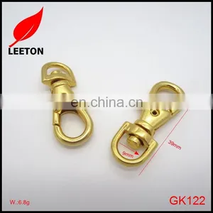 Factory Supply Small Gold Metal Snap Hook for Bag thumbnail-6