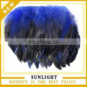 Wholesale Dyed Rooster Feather Trimming In Cheap thumbnail-1