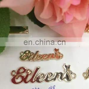 Fashion Clothing Metal Label Accesories Sew on or Pin on or Nail on Clothing Bags or Shoes thumbnail-1