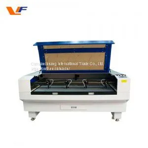 CLOTHING FABRICS DEDICATED LASER CUTTING MACHINE thumbnail-2
