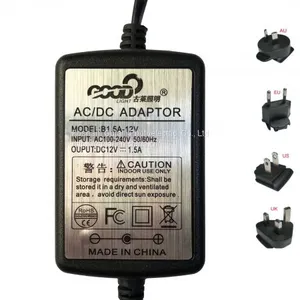 12V 1.5A 18W POWER SUPPLY ADAPTOR -GULAI thumbnail-2