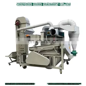 High Quality Small Grain Seed Cleaning Machine / Double Drum Pre-cleaner (Paddy Rice Wheat Lentils Corn Maize) thumbnail-1
