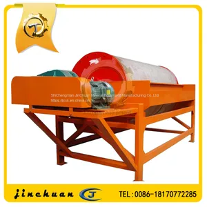 Mineral Processing Permanent Drum Magnetic Separator With Dry and Wet Type thumbnail-1