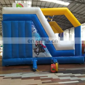 2020 Popular Portable Tall Slide ,inflatable Bounceland Bounce House With Frozen Theme thumbnail-5
