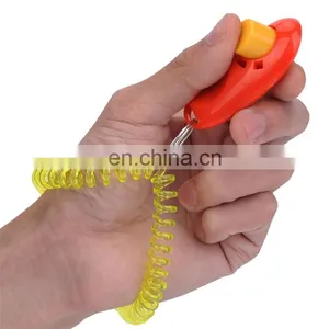 Factory Direct Wholesale Pet Cat Dog Training Clicker With Wrist Strap thumbnail-4
