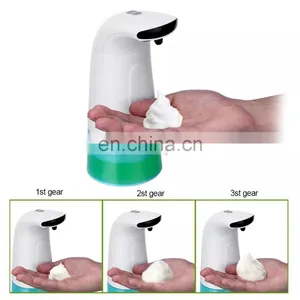 In Stock Intelligent 250ml Liquid Soap Dispenser Automatic Contactless Induction Foam Infrared Sensor Hand Washing Device thumbnail-2