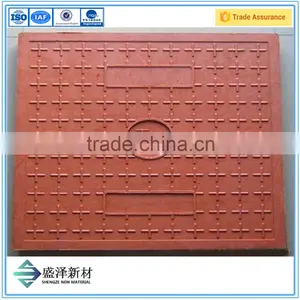 Fiberglass Reinforced Plastic Manhole Cover Locking Manhole Covers Square Manhole Cover thumbnail-2