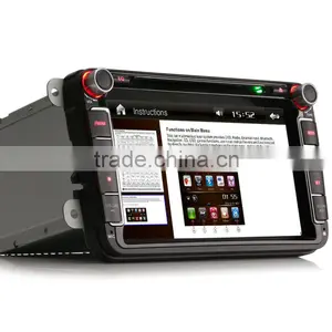 Erisin ES9611V 8" 2 Din Car DVD Player With GPS 3G TV thumbnail-2