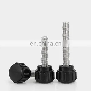 M3 Knurled Thumb Screw 1/4-20 UNC Thread Stainless Steel Knurled Head Thumb Screw thumbnail-3