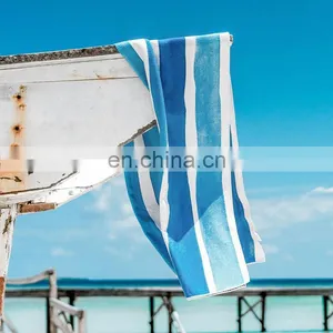Printed Vertical Stripes Beach Towel Anti Sand thumbnail-4