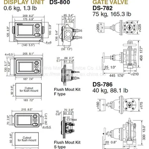FURUNO DS-80 Transducer Tank FLUSH TYPE DS784 thumbnail-5