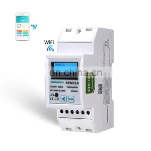 Electric Energy Meter Factory KPM31B10(60) Single Phase Ethernet Din-rail Modbus LCD Smart M-bus Solar dc Energy Meter thumbnail-1