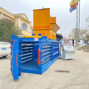 Horizontal Hydraulic Plastic Paper Used Book Packer Waste Copper Waste Aluminum Sheet Iron Scrap Press thumbnail-5