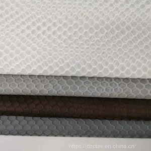 Light Weight 3D Jacquard Transparent Mesh Fabrics for Curtains Clothing Decoration With Width of 220CM thumbnail-5