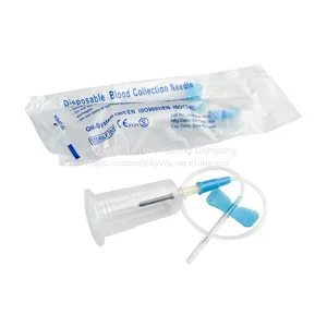 Safety Two-Winged Blood Collection Set Disposable 21G 23G Butterfly Needle Blood Collection Needle Butterfly Injection Needle thumbnail-1