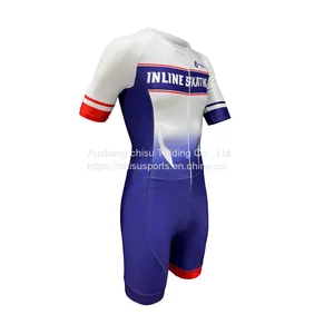 Track Speed Skin Suit Compression Inline Skating Suit Custom Teamwear Custom Speed Skating Suit Swinsuits for Short Women thumbnail-4