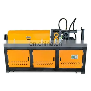 China 6-25mm Bar Steel Metal Straightening Machinery Cnc Automatic Rebar Cutting and Bending Machine thumbnail-1