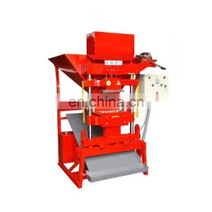 2700 Type Hot Sale Automatic Special Interlocking Logo Front Red Soil Clay Cement Soil Brick Press Making Machine thumbnail-2